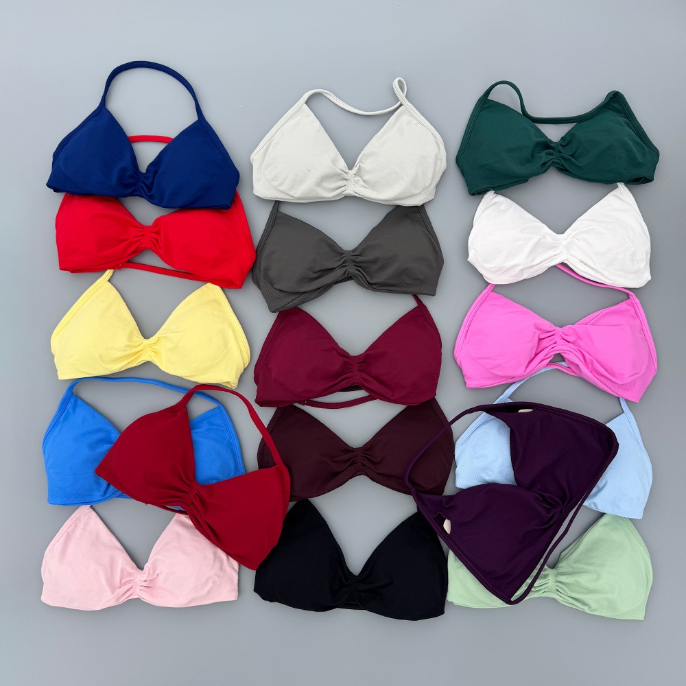 Sports Bra Racerback - Reggiseno Sportivo con Spalline Sottili per