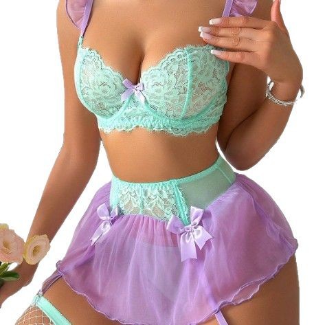 Set Lingerie Sexy in Pizzo per - Lace Bralette Set recensione e prezzo