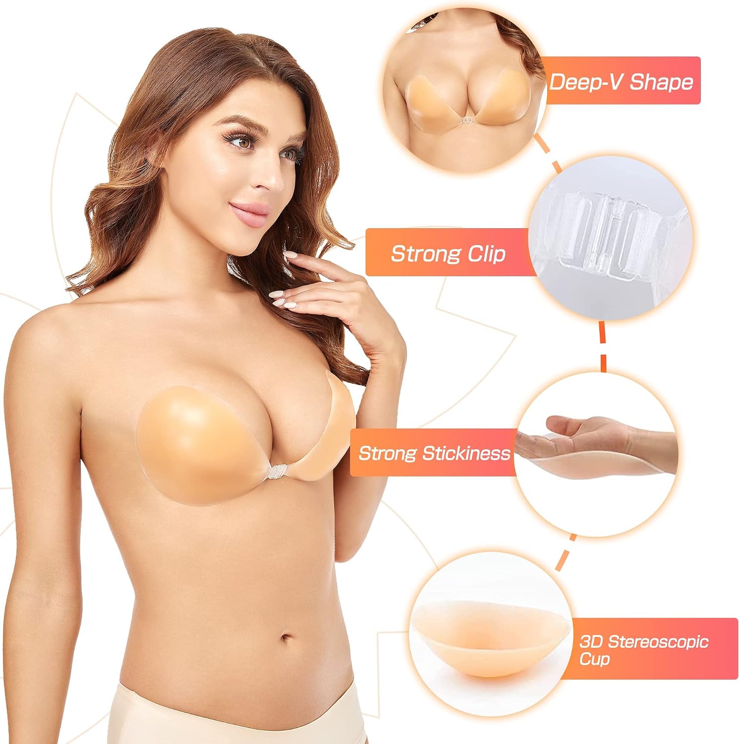 Reggiseno Push-Up Senza Ferret - Push Up Bra Silicone recensione e prezzo