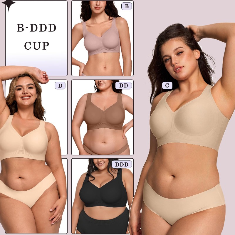 Reggiseno senza ferretto Plus  - Underwire Bra Padded recensione e prezzo